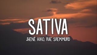 Jhené Aiko  Sativa Lyrics ft Rae Sremmurd [upl. by Aynnek]