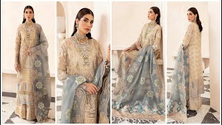 Elaf  Celebrations 2023  Luxury Formal Handwork Collection  ECH02 HAYAT [upl. by Akinhoj]