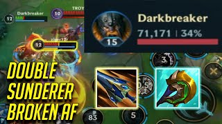 WILD RIFT OLAF BROKEN DOUBLE SUNDERER ITEM BUILD FOR 52 [upl. by Lyret]