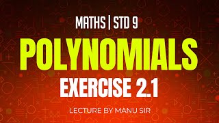 Exercise 21  Chapter 2  Polynomials  Maths  Class 9 [upl. by Queen]