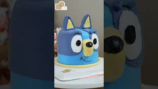 Making Bluey Into a Cake 💙 vuongtroncake cakefun  Cake Fun shorts [upl. by Healey]