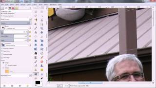 Gimp 28 Perspective Clone Tool  Second demo [upl. by Heilman]