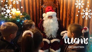 The kids met SANTA Day two at Center Parcs  VLOGMAS 2023 🎄  The Radford Family [upl. by Giorgia158]