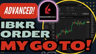 Interactive Brokers Advanced Order Entry  Conditional Orders Trailing Stop Features IBKR [upl. by Dowling]