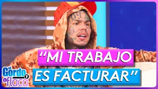 6ix9ine aclara si está prófugo y responde si volvería con Yailin  El Gordo y La Flaca [upl. by Sidky]