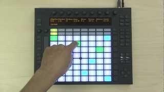 Ableton Push 1 Tutorial  Part 3 Playing Chords and Melodies [upl. by Bergess]