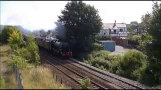 The Scarborough Spa Express at Castleford 2013  8F 48151 [upl. by Dee Dee]