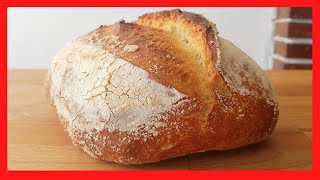 🔴Cómo hacer PAN CASERO FÁCIL Y RÁPIDO🥖 con harina común  3 Ingredientes [upl. by Yi625]