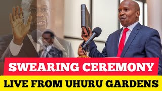 SWEARING IN CEREMONY OF HON KINDIKI DEPUTY PRESIDENT [upl. by Sabec]