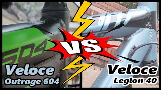 Veloce Outrage 604  2021 VS Veloce Legion 40 2021  Veloce Outrage vs Veloce Legion  Babu Rider [upl. by Adnolor417]