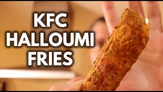 KFC Style Halloumi Fries  Air Fryer Recipe [upl. by Kleeman]