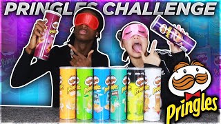 PRINGLES CHALLENGE 10 Flavors Extreme Potato Chip Tasting Contest [upl. by Demmer]