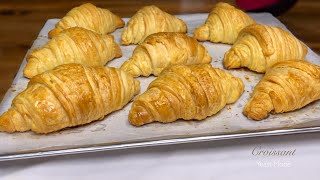 CROISSANT Recipe  Flaky amp Crisp Butter Croissant [upl. by Anders]