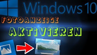 Alte Windows Fotoanzeige unter Windows 10 aktivieren  DeutschHD [upl. by Irahs171]