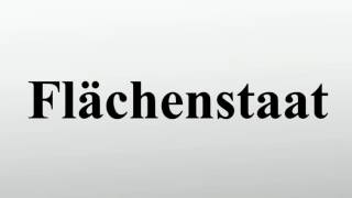 Flächenstaat [upl. by Angelo]