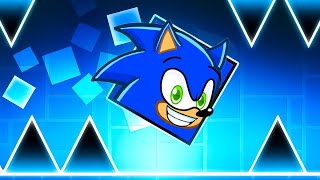 Sonic Plays GEOMETRY DASH [upl. by Rivers]