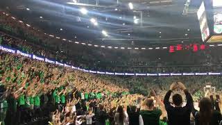 Unbelievable support by Zalgiris fans in Euroleague quarterfinals [upl. by Tiffy]