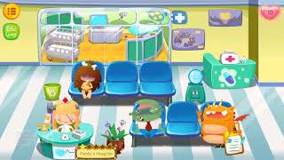 Fun Monsters Care Kids Game  Baby Play Emergency Doctor amp Sick Care  Rescue Game Candys Hospital [upl. by Yelssew]