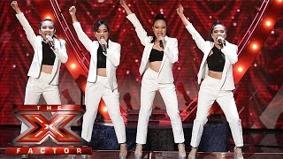 There aint no other women like 4th Impact  Live Week 4  The X Factor 2015 [upl. by Ydnat]