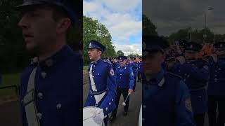 Pride of Govan flute band at Cambuslang volunteers annual parade 2023 [upl. by Holbrooke]