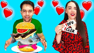 ❤️ TE IUBESC Sandwich Challenge [upl. by Lertnek]