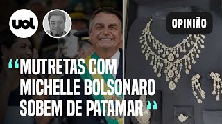 Mutretas com Michelle Bolsonaro sobem patamar com joias de R 16 milhões da Arábia I Sakamoto [upl. by Akiehs612]