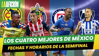 Fechas y horarios de las semifinales de la Liga MX 2024 Así se jugarán los partidos [upl. by Jestude1]