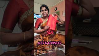 Minivlog 237 💁Kubera pattu softy silk saree  New collection update shots shortsfeed home [upl. by Naara468]