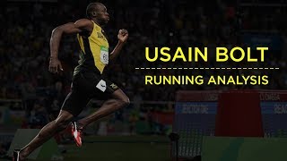 Running Technique Analysis Usain Bolt [upl. by Edmonds]