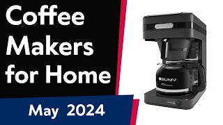 TOP5 Best Сoffee Makers for Home April 2024 [upl. by Joly]