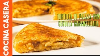 Tortilla de Patatas con Cebolla Caramelizada [upl. by Nair]