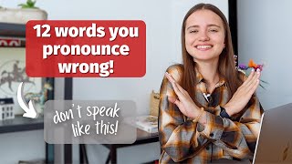 English Words You’re Probably Mispronouncing  Improve Your Speaking Skills in English [upl. by Avi]