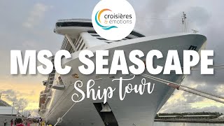 MSC Seascape Ship tour [upl. by Ehtnax]