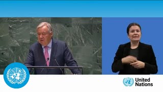 Summit of the Future  UN Chief Opening remarks  United Nations [upl. by Salli847]