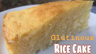 Glutinous Rice Cake  Easy to make Glutinous Rice Cake glutinouscakeglutinousrecipeglutinousrice [upl. by Annod]