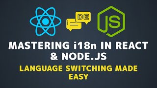 i18n in React amp Nodejs The Ultimate Guide to Building Multilingual Applications [upl. by Heller]