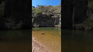 VLOG  16km mountain hike on my channel 🕺🏽📍Werribee Gorge mountaintrekker mountainpeaks shorts [upl. by Ordnagela669]