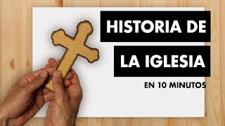 HISTORIA DE LA IGLESIA EN CASI 10 MINUTOS [upl. by Toland]