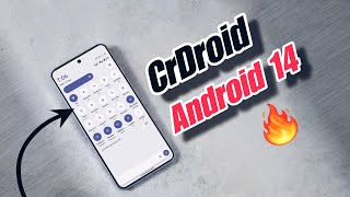 How to Install crDroid Android 14 GSI ROM on any Android [upl. by Akcirre]