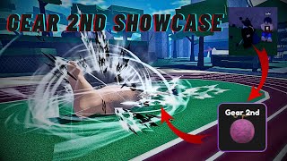 GEAR 2ND Full Showcase AFSX  Anime Fighting Simulator X ROBLOX [upl. by Yelloh]