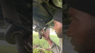 DIY driveshaft center bearing replacement 1999 f350wo removing the whole shaft frazierfamilyfarm [upl. by Charo537]