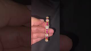 18kt gold hallmark diamond amp Manak pacheli kolkata diamondchurigold video [upl. by Marlie]