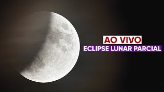 AO VIVO Eclipse Lunar Parcial 2024 [upl. by Artema]