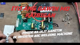 phoenix arc 300A inverter welding machine defective inverter board how to fix step by step [upl. by Ramad]