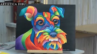 Cuadro de Perro Multicolor [upl. by Conrad14]