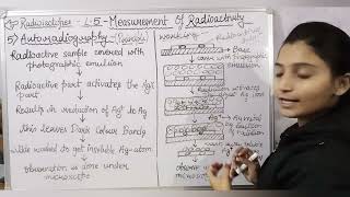 Measurement of radioactive Autoradiography Solidstate Detector Material Handling of radioisotope [upl. by Volotta]