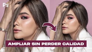 Cómo reducir la resolución de tus imágenes en Photoshop sin perder la calidad🆙💙 [upl. by Maggio]