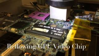 Dell Latitude D630 GPU Reflow  Laptop GPU Reflow  Video Card Reflow [upl. by Gomar]