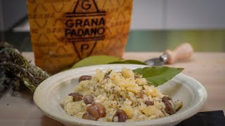 RISOTTO CREMEUX INRATABLE CHAMPIGNONS ET GRANA PADANO [upl. by Oelak]