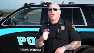 Tampa International Airport Police Lip Sync Challenge [upl. by Ahtoelc]